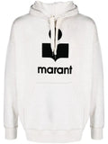 MARANT Miley logo-print hoodie