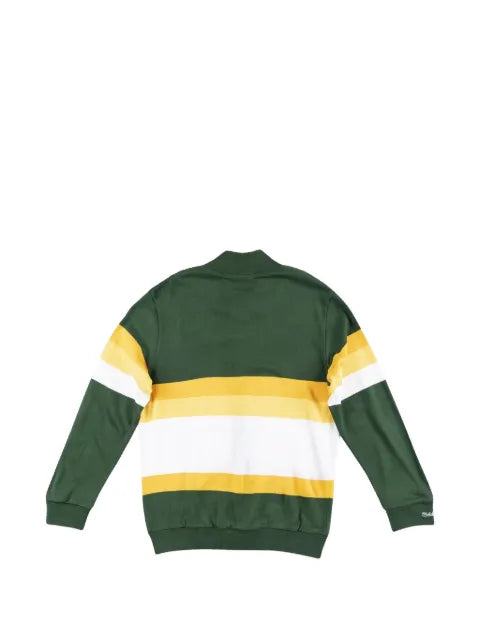 Mitchell & Ness NFL front stripe full zip sweatshirt