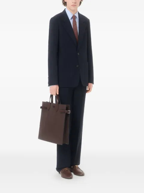 Valentino Garavani  single-breasted jacket in natté wool
