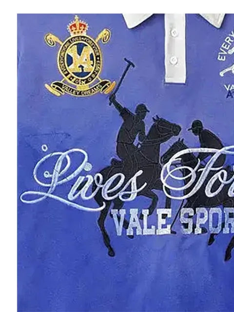 Vale polo-shirt sweatshirt