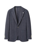 Tombolini pinstripe-pattern notched-lapel jacket