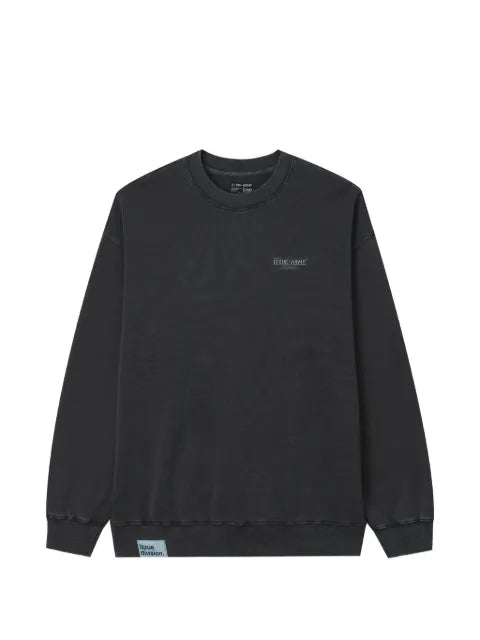 izzue embroidered map-print sweater