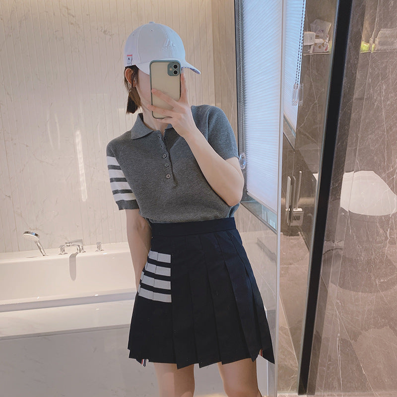2025SS 4 Bars short skirt