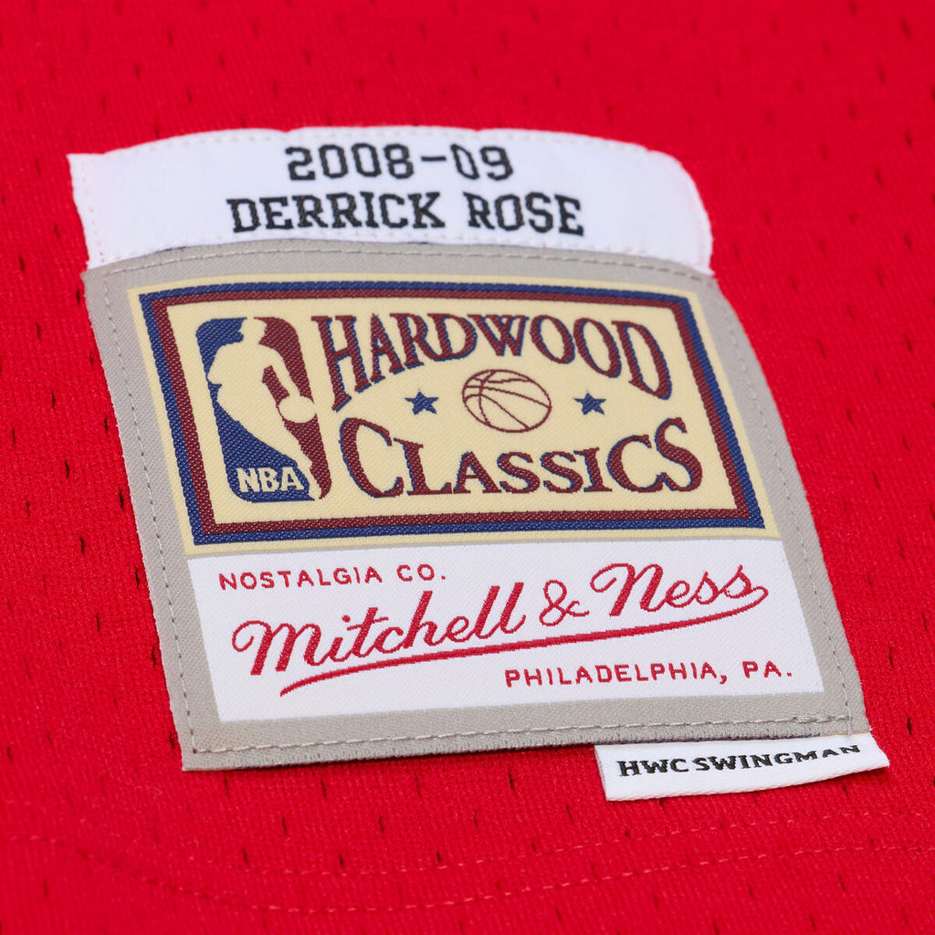 M&N NBA Chicago Bulls 2008 Derrick Rose Swingman Jersey
