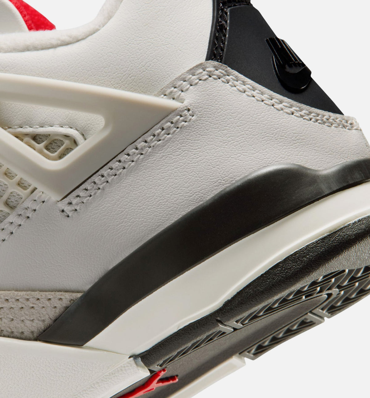 Air Jordan 4 Retro Flight Club Preschool – Sail/Black/University Red