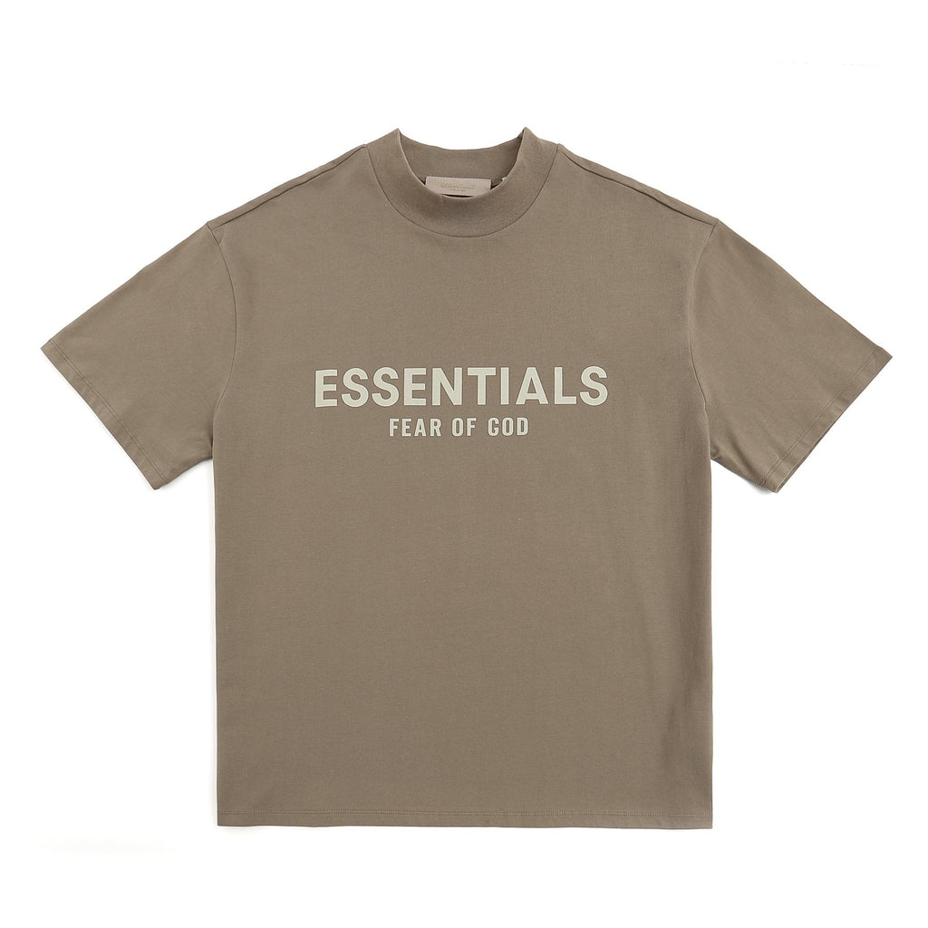 ESSENTIALS Flocked Logo Short-Sleeve T-Shirt