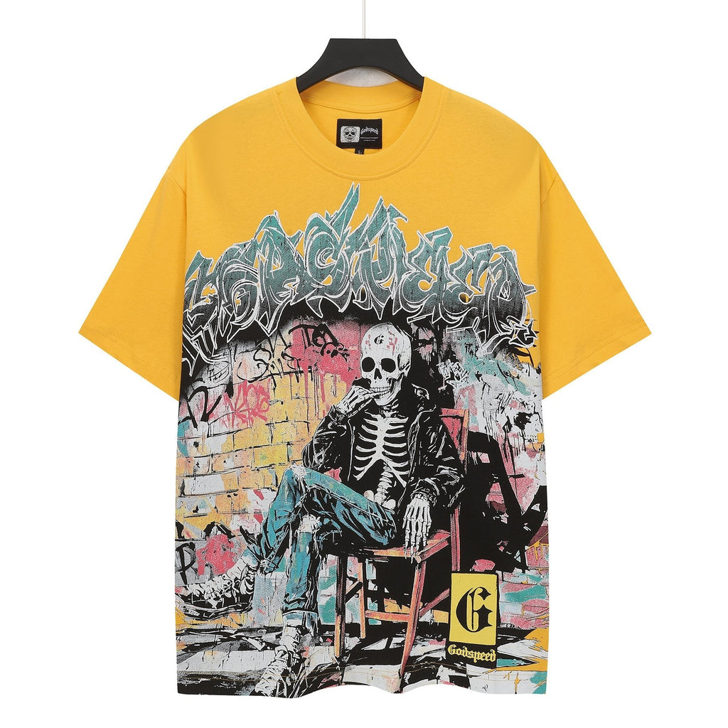 Godspeed Skeleton Graphic T-Shirt