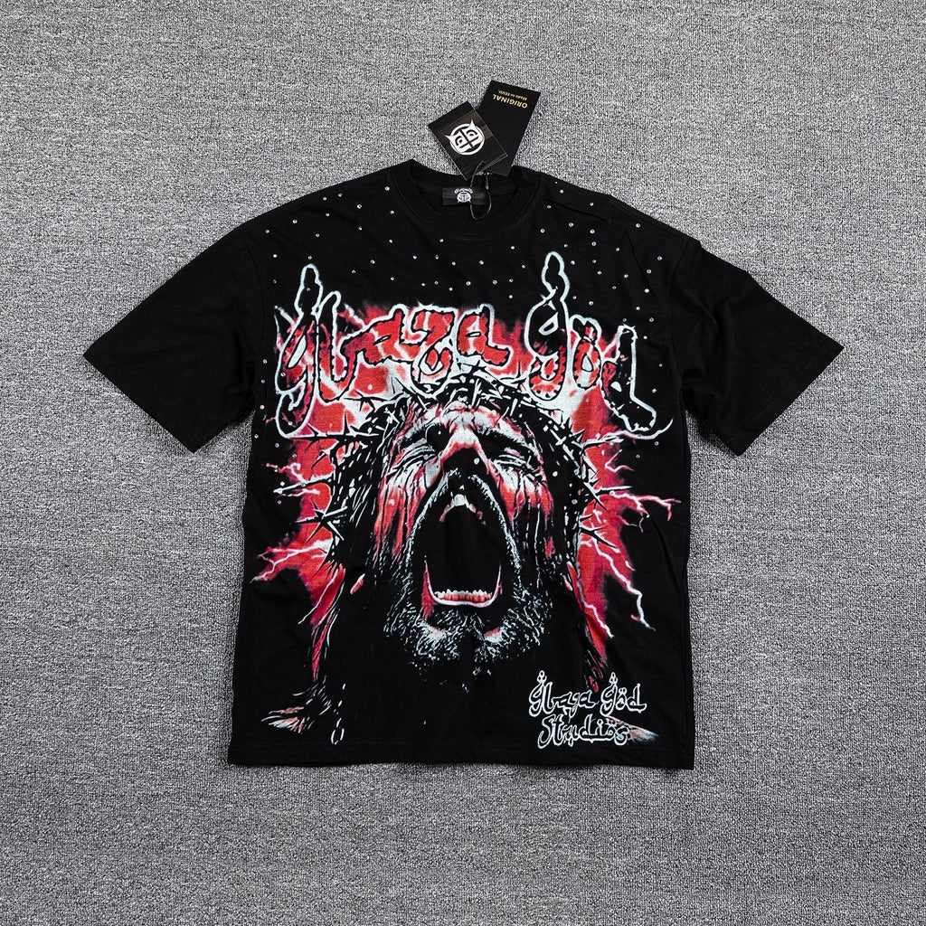 Glo Gang Bear Graphic Short-Sleeve T-Shirt