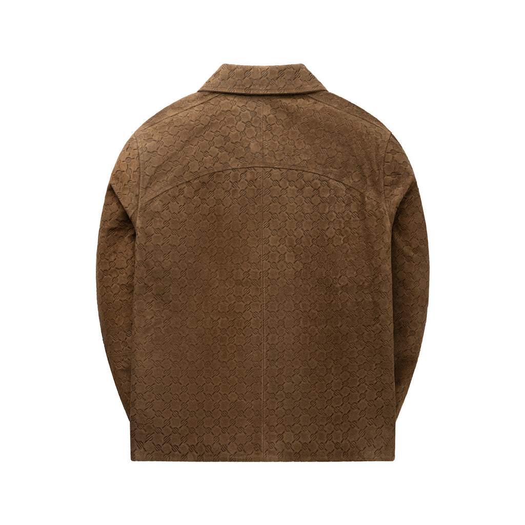 Daily Paper Camel Suede Jacket