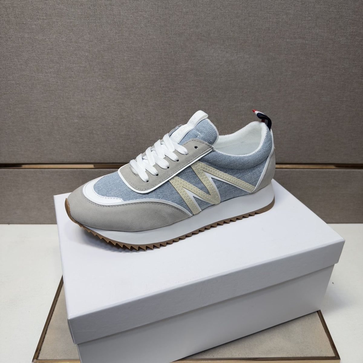 Moncler N-Panel Low-Top Sneakers