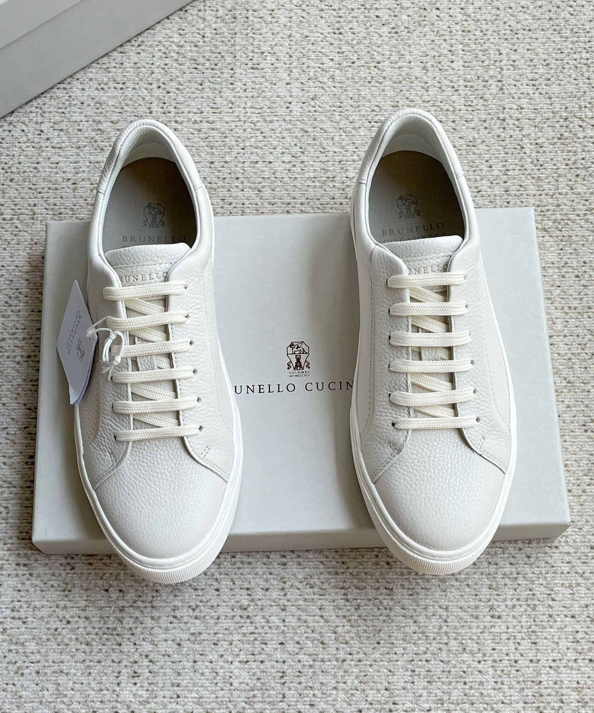 Brunello Cucinelli Textured Low-Top Sneakers